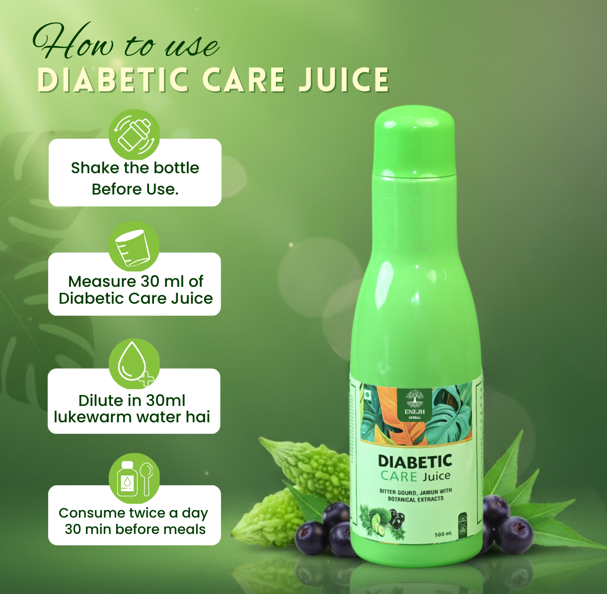 Diabetic Care Juice